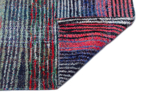 Chaput Over Dyed Kilim Rug 4'3'' x 12'5'' ft 130 x 378 cm