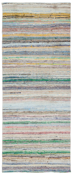 Chaput Over Dyed Kilim Rug 4'0'' x 10'7'' ft 123 x 322 cm