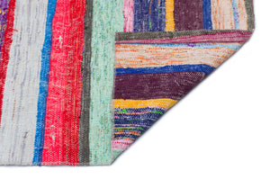 Chaput Over Dyed Kilim Rug 5'4'' x 10'2'' ft 163 x 310 cm