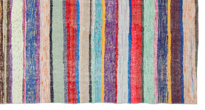 Chaput Over Dyed Kilim Rug 5'4'' x 10'2'' ft 163 x 310 cm