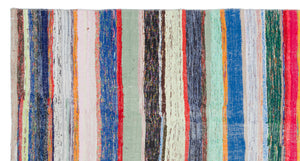 Chaput Over Dyed Kilim Rug 5'4'' x 10'2'' ft 163 x 310 cm