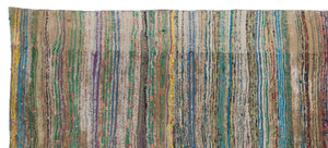 Chaput Over Dyed Kilim Rug 4'11'' x 10'8'' ft 149 x 325 cm