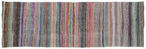 Chaput Over Dyed Kilim Rug 4'3'' x 13'1'' ft 129 x 398 cm