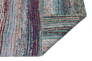 Chaput Over Dyed Kilim Rug 4'3'' x 13'1'' ft 129 x 398 cm