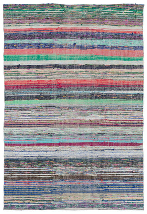 Chaput Over Dyed Kilim Rug 5'1'' x 7'7'' ft 156 x 230 cm