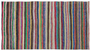 Chaput Over Dyed Kilim Rug 5'3'' x 9'7'' ft 161 x 293 cm