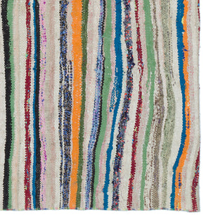 Chaput Over Dyed Kilim Rug 4'11'' x 4'7'' ft 151 x 140 cm