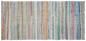 Chaput Over Dyed Kilim Rug 4'11'' x 10'7'' ft 150 x 322 cm