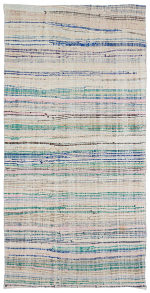 Chaput Over Dyed Kilim Rug 5'2'' x 10'0'' ft 158 x 306 cm