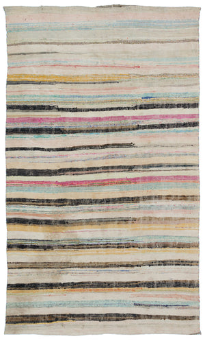 Chaput Over Dyed Kilim Rug 5'11'' x 9'9'' ft 180 x 296 cm