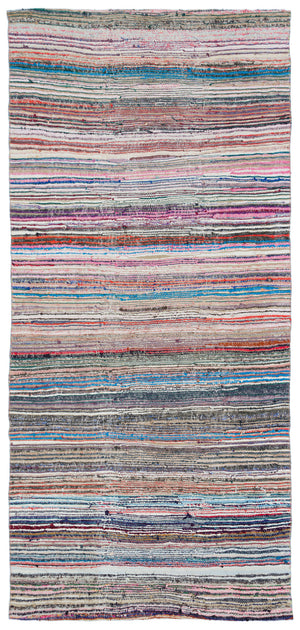 Chaput Over Dyed Kilim Rug 4'6'' x 9'9'' ft 137 x 297 cm