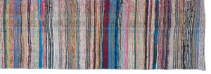 Chaput Over Dyed Kilim Rug 4'1'' x 12'0'' ft 124 x 367 cm