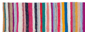 Chaput Over Dyed Kilim Rug 4'3'' x 11'5'' ft 130 x 348 cm