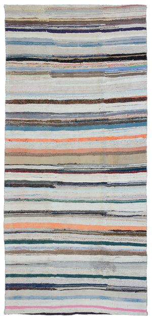 Chaput Over Dyed Kilim Rug 5'3'' x 11'8'' ft 161 x 355 cm