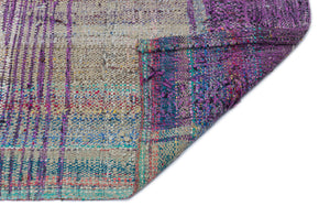 Chaput Over Dyed Kilim Rug 3'2'' x 9'10'' ft 96 x 300 cm