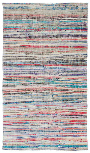 Chaput Over Dyed Kilim Rug 4'7'' x 7'9'' ft 140 x 235 cm