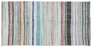 Chaput Over Dyed Kilim Rug 4'10'' x 9'8'' ft 148 x 294 cm