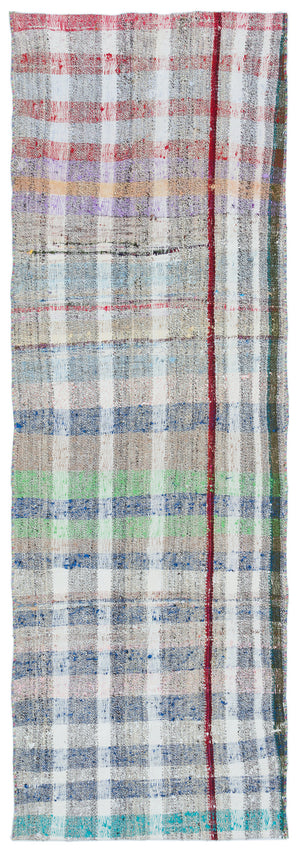 Chaput Over Dyed Kilim Rug 2'6'' x 7'7'' ft 77 x 232 cm