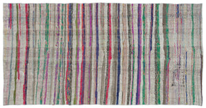 Chaput Over Dyed Kilim Rug 4'11'' x 9'7'' ft 150 x 292 cm
