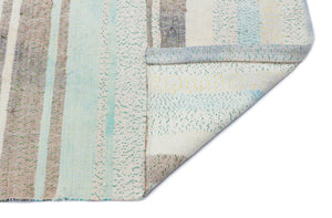 Chaput Over Dyed Kilim Rug 4'1'' x 9'10'' ft 125 x 300 cm