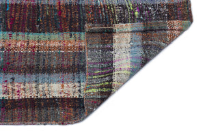 Chaput Over Dyed Kilim Rug 3'3'' x 6'9'' ft 100 x 207 cm