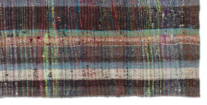 Chaput Over Dyed Kilim Rug 3'3'' x 6'9'' ft 100 x 207 cm
