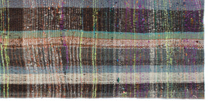 Chaput Over Dyed Kilim Rug 3'3'' x 6'10'' ft 100 x 208 cm