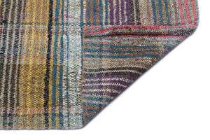 Chaput Over Dyed Kilim Rug 5'1'' x 11'2'' ft 155 x 340 cm