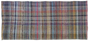 Chaput Over Dyed Kilim Rug 5'1'' x 11'2'' ft 155 x 340 cm