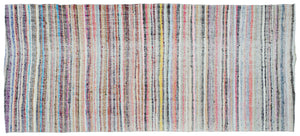 Chaput Over Dyed Kilim Rug 5'11'' x 13'8'' ft 180 x 417 cm