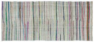 Chaput Over Dyed Kilim Rug 5'8'' x 13'1'' ft 172 x 398 cm