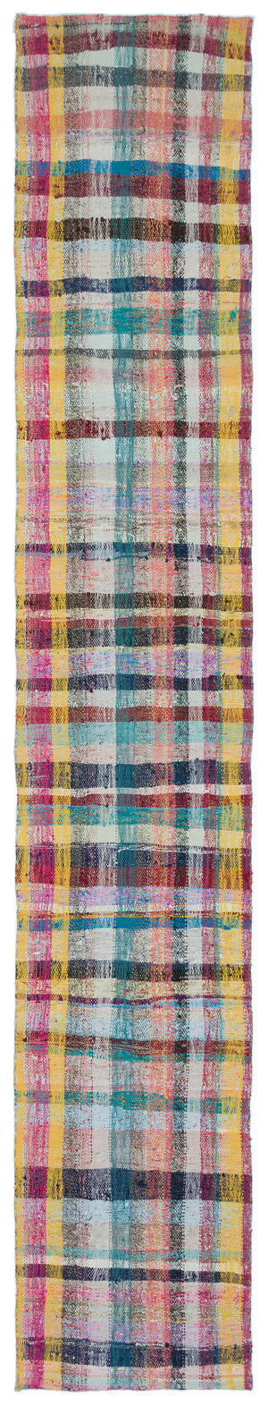 Chaput Over Dyed Kilim Rug 2'6'' x 14'5'' ft 75 x 440 cm
