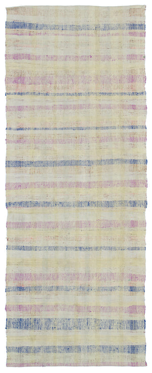 Chaput Over Dyed Kilim Rug 3'2'' x 8'1'' ft 96 x 247 cm