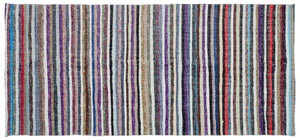 Chaput Over Dyed Kilim Rug 4'11'' x 10'9'' ft 150 x 327 cm