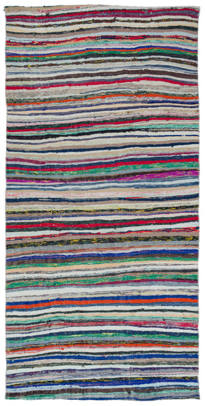 Chaput Over Dyed Kilim Rug 4'11'' x 9'12'' ft 150 x 304 cm