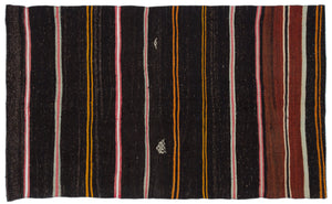 Chaput Over Dyed Kilim Rug 4'5'' x 7'4'' ft 135 x 224 cm