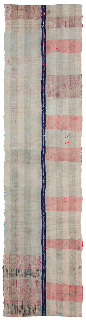 Chaput Over Dyed Kilim Rug 2'7'' x 10'3'' ft 78 x 313 cm