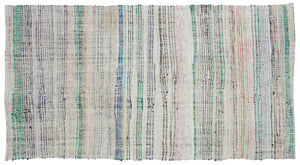 Chaput Over Dyed Kilim Rug 4'8'' x 8'10'' ft 142 x 270 cm