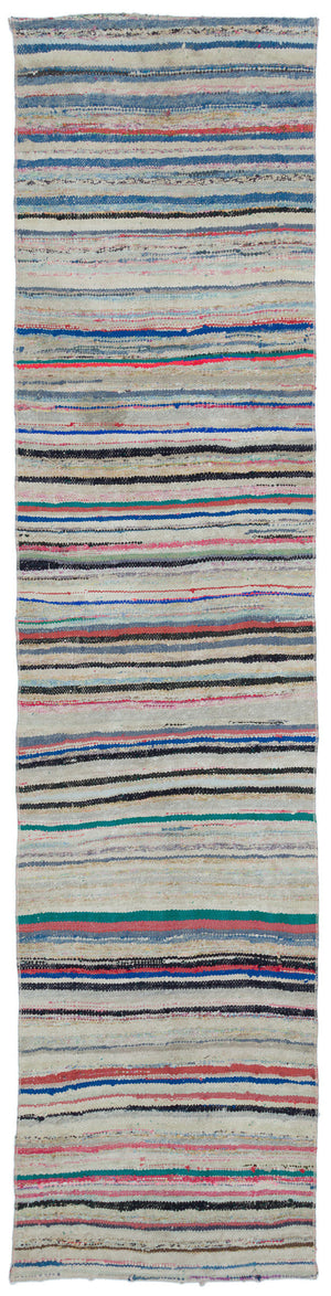 Chaput Over Dyed Kilim Rug 2'6'' x 10'2'' ft 75 x 310 cm
