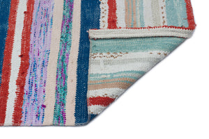 Chaput Over Dyed Kilim Rug 4'5'' x 10'0'' ft 135 x 305 cm