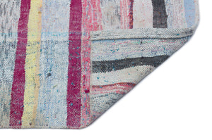 Chaput Over Dyed Kilim Rug 2'9'' x 11'3'' ft 85 x 344 cm