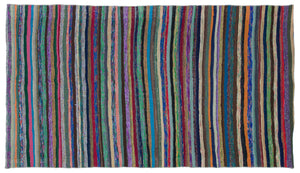 Chaput Over Dyed Kilim Rug 5'3'' x 9'2'' ft 159 x 280 cm