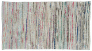 Chaput Over Dyed Kilim Rug 4'4'' x 7'8'' ft 131 x 234 cm