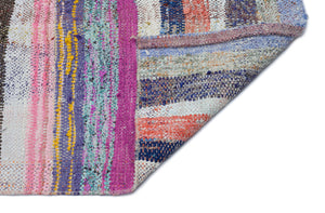 Chaput Over Dyed Kilim Rug 3'3'' x 12'9'' ft 99 x 388 cm