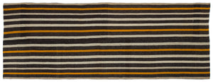 Chaput Over Dyed Kilim Rug 3'0'' x 8'4'' ft 92 x 255 cm