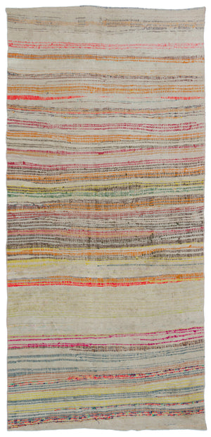 Chaput Over Dyed Kilim Rug 4'8'' x 9'10'' ft 142 x 300 cm