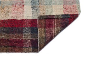 Chaput Over Dyed Kilim Rug 3'3'' x 9'8'' ft 100 x 295 cm