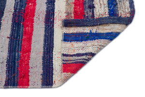 Chaput Over Dyed Kilim Rug 2'9'' x 9'3'' ft 85 x 283 cm