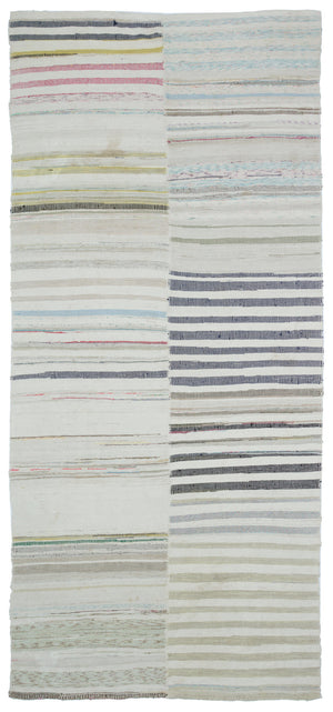 Chaput Over Dyed Kilim Rug 5'9'' x 12'8'' ft 176 x 385 cm