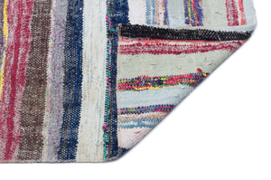 Chaput Over Dyed Kilim Rug 6'2'' x 6'9'' ft 187 x 206 cm